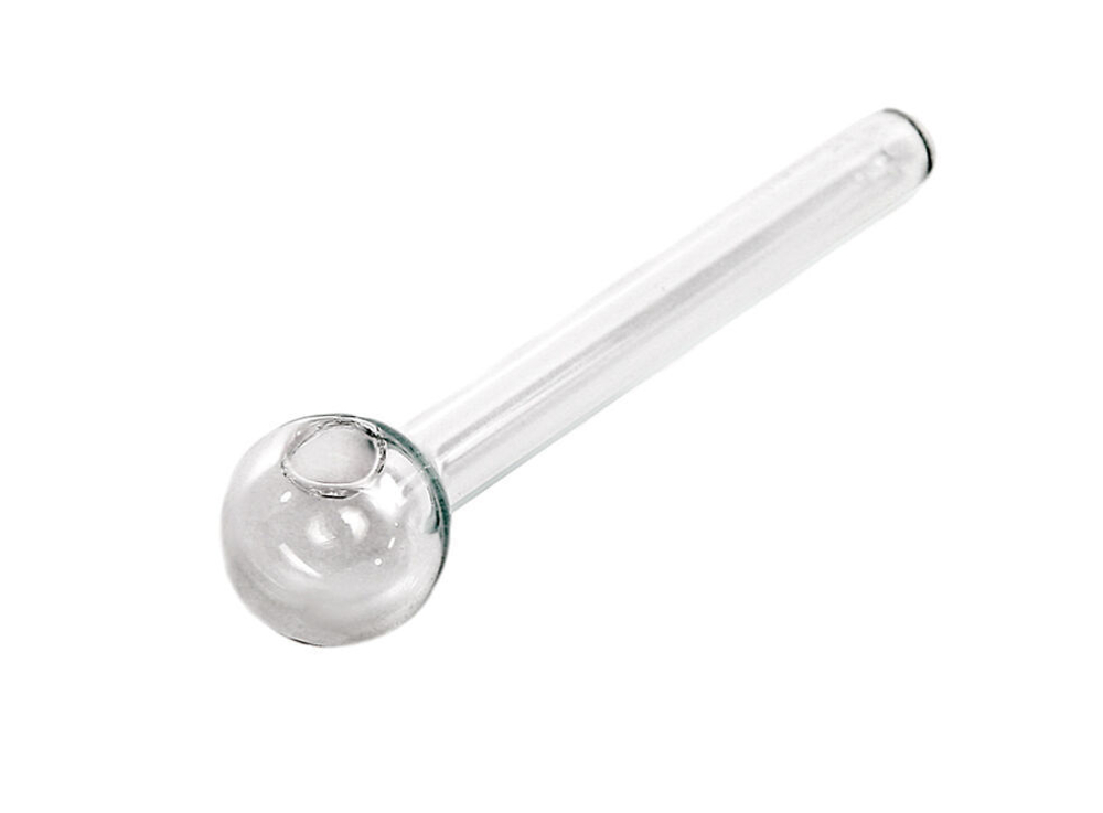 Трубка стекло (с шариком, 7см)