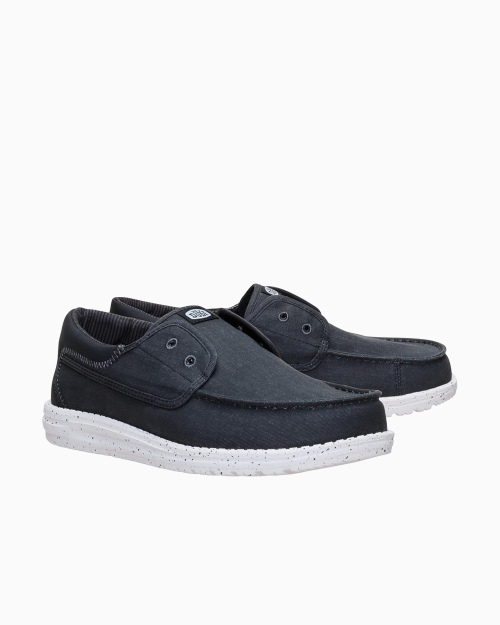 Топ-сайдеры Hey Dude Wally Cru Stretch Canvas