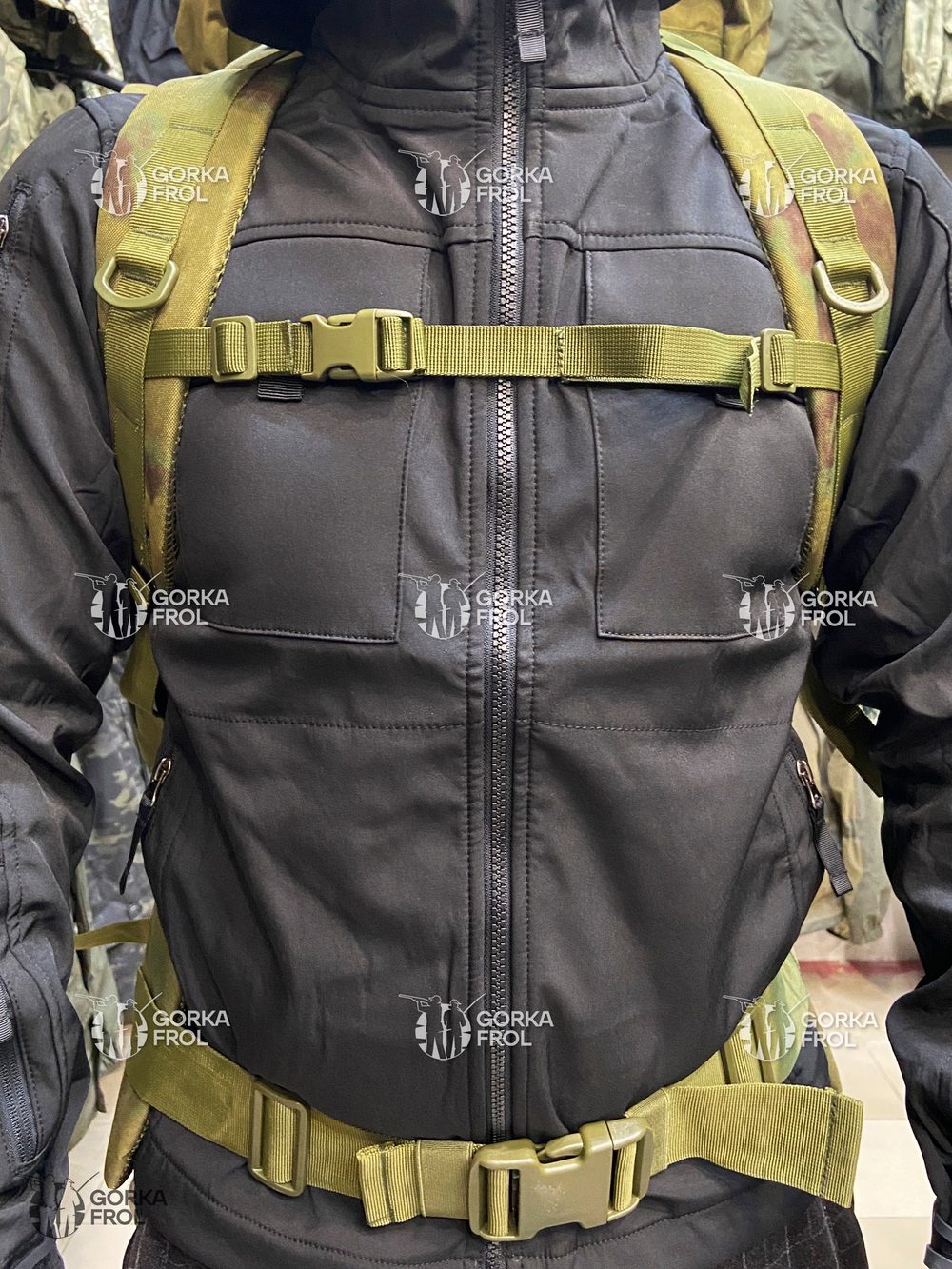 Рюкзак Tiger 100 л Cordura 1000D Лес