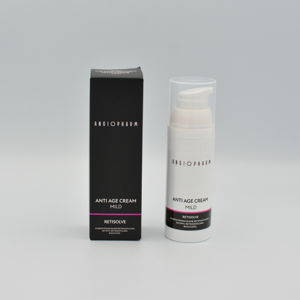 ANGIOPHARM Омолаживающий крем с комплексом ретиноидов Mild