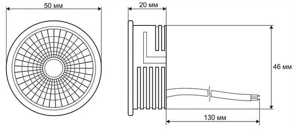 Модуль светодиодный Denkirs DK3000 DK3000-5W