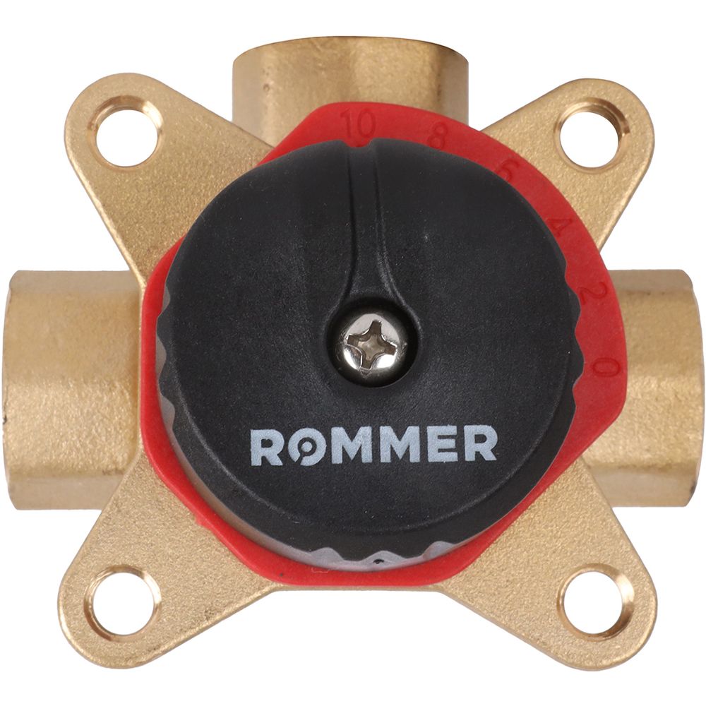 ROMMER трехходовой смесительный клапан 1/2" ВР KVs 2,5