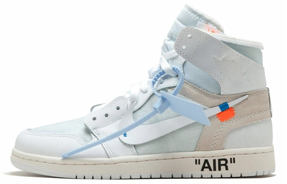 Кроссовки Off-White X Jordan Air Jordan 1 High White The Ten
