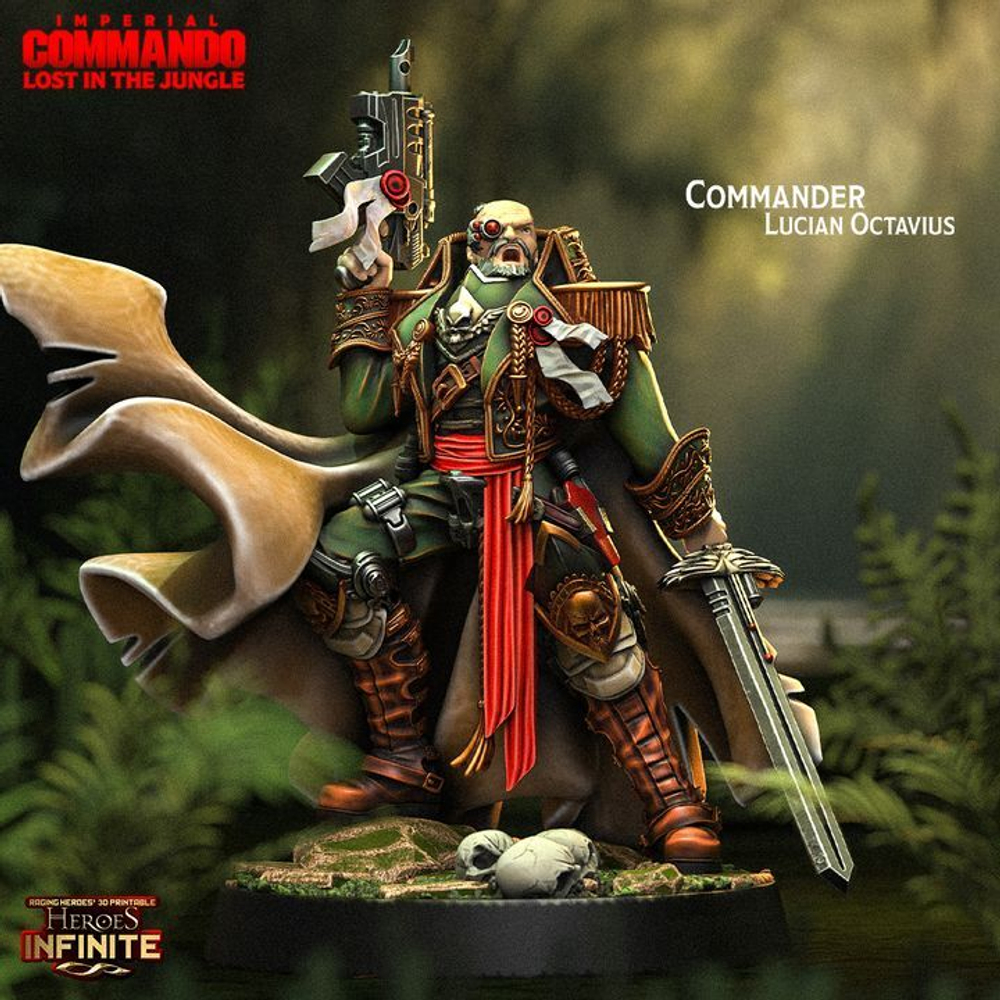 Миниатюра Warhammer Lucian Octavius