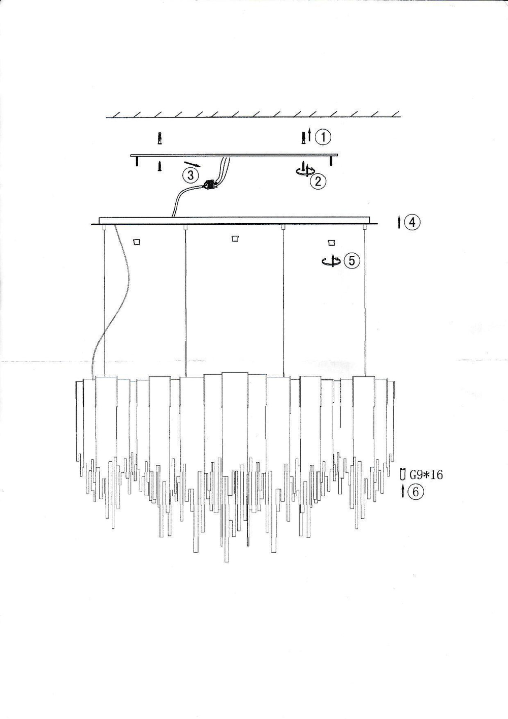 Люстра Volver L200