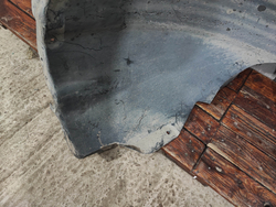 Подкрылок передний правый Volkswagen Tiguan 2 16-нв Б/У Оригинал 5NA805912AK