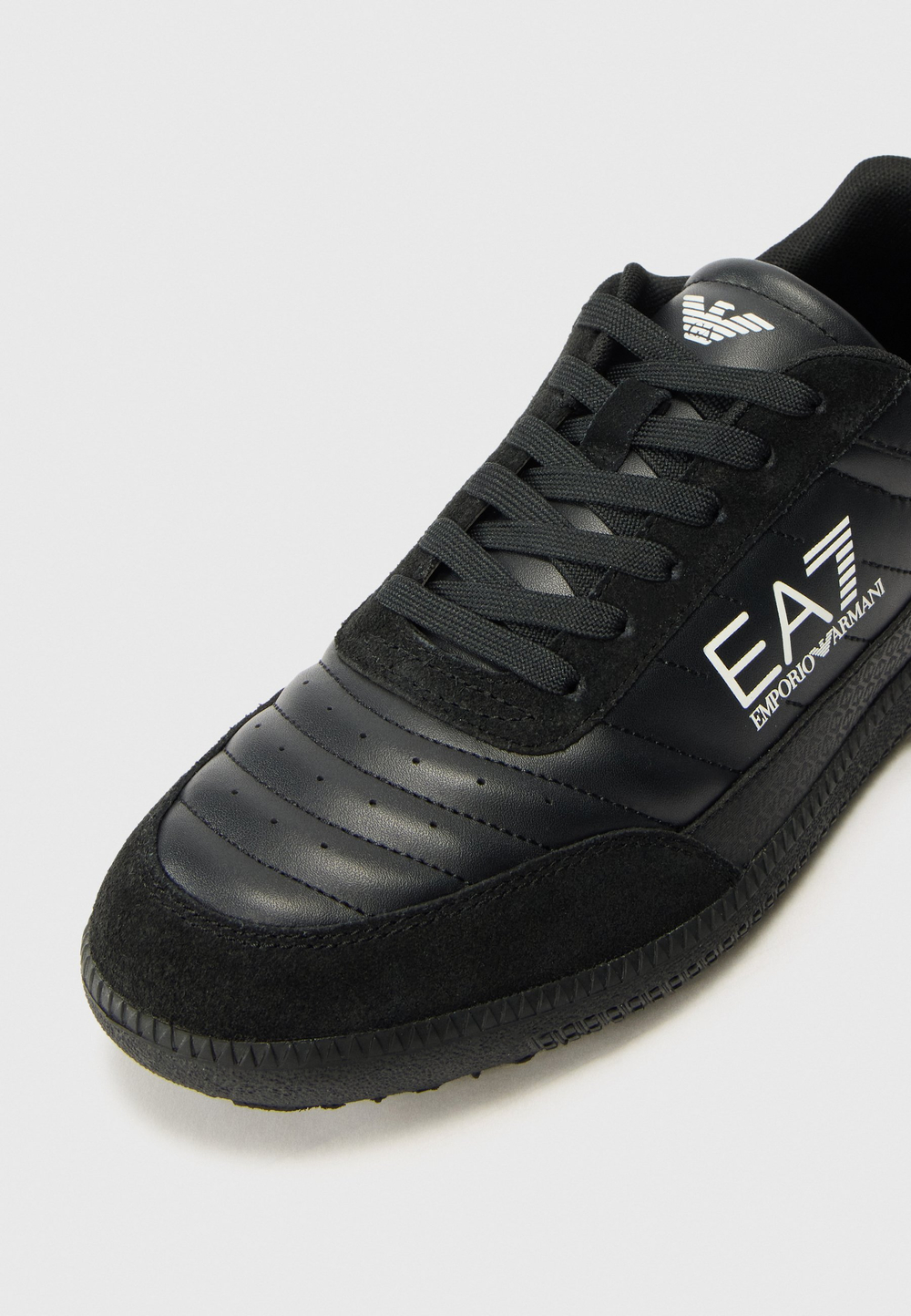EA7 Emporio Armani NEW HERITAGE UNISEX - кроссовки на шнуровке - Чёрный