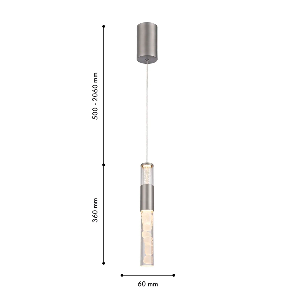 Подвесной светодиодный светильник Favourite Icecube 4761-1P