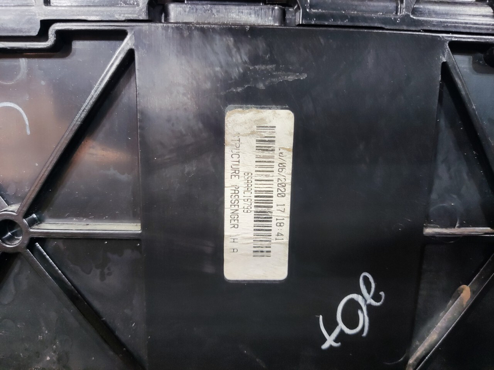 Воздуховоды (каркас) панели приборов 2020г.