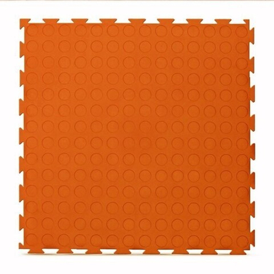 Универсальное напольное покрытие Sensor Avers 50х50х0,5 см до 50 м2 Оранжевый