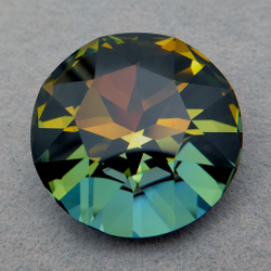 Swarovski 1201 Round FS, Crystal Tabac F