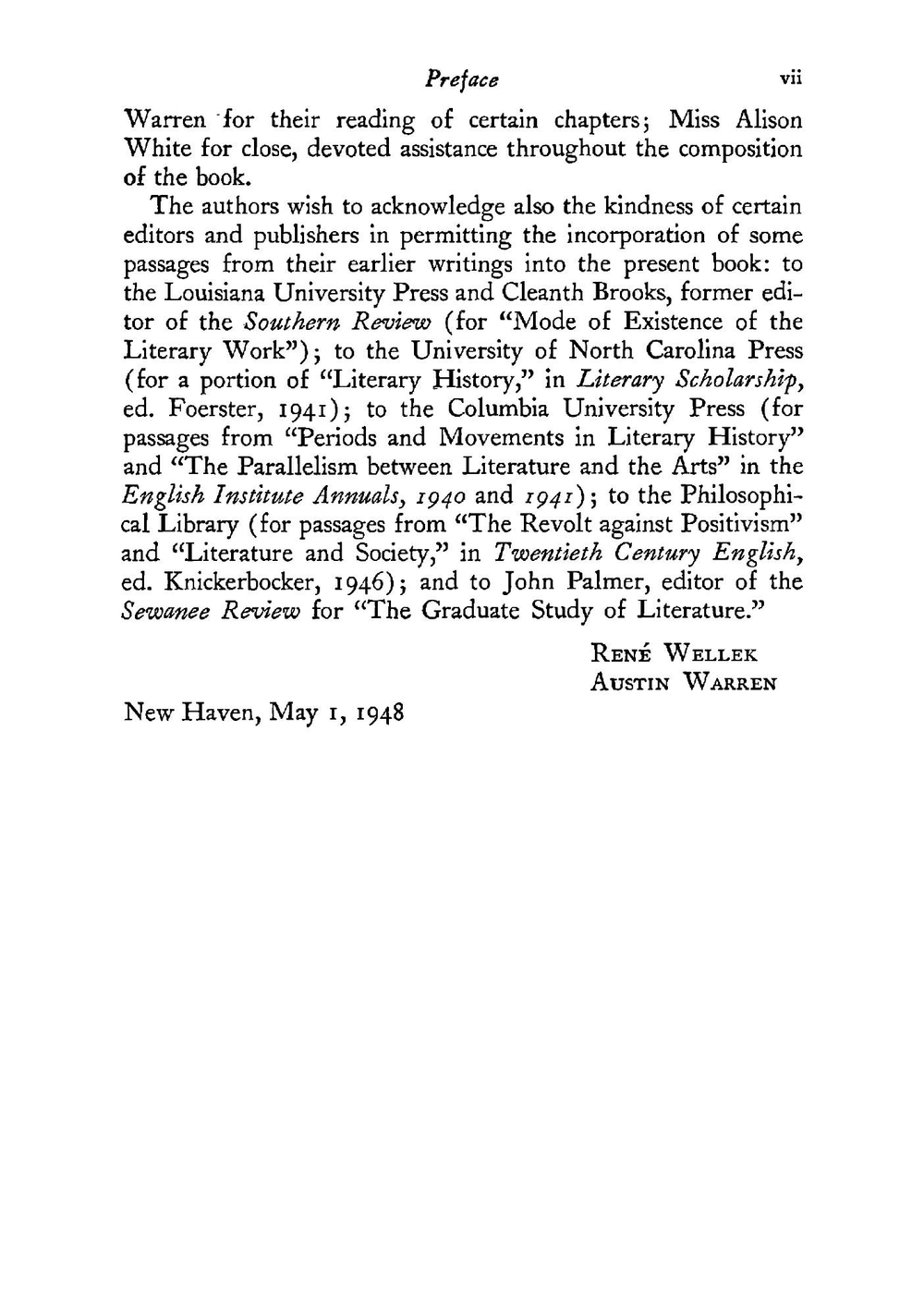 Theory of literature | René Wellek