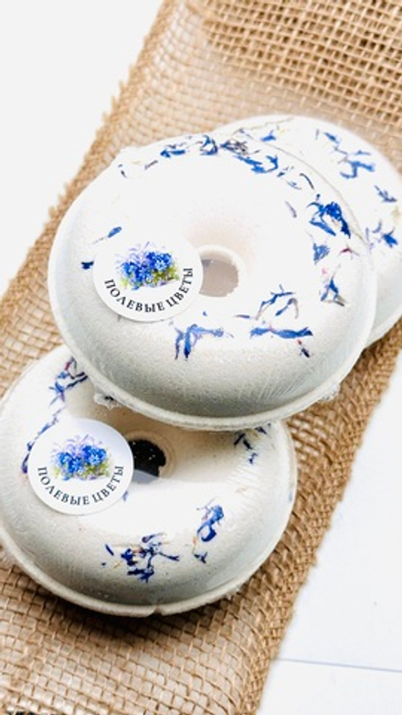 Бомба-пончик (XXL) «Полевые цветы"