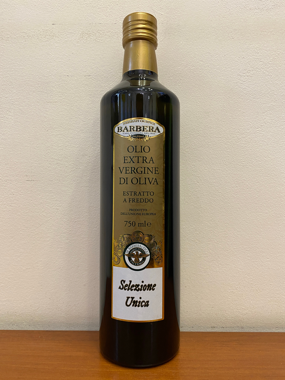 Оливковое масло BARBERA Selezione Unica  Extra Virgin 750 мл Италия