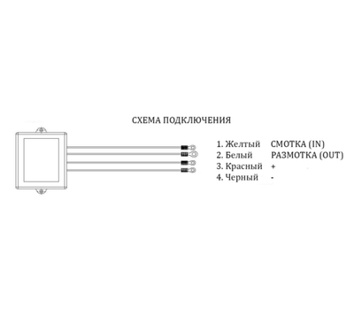 Пульт дистанционный блока управления12V Electric Winch