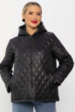Куртка демисезонная стеганая (черная) Б14249-25М LT Collection