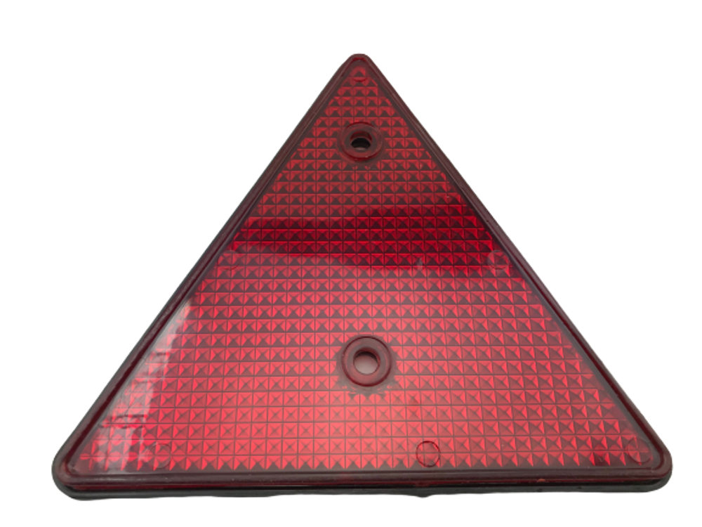 Катафот треугольник на прицеп красный
