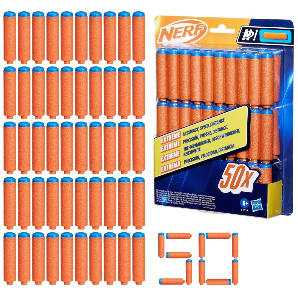 Hasbro Nerf N Series - 50 стрел N1 Darts F8639 / артикул   F8639  / GTIN 5010996211385