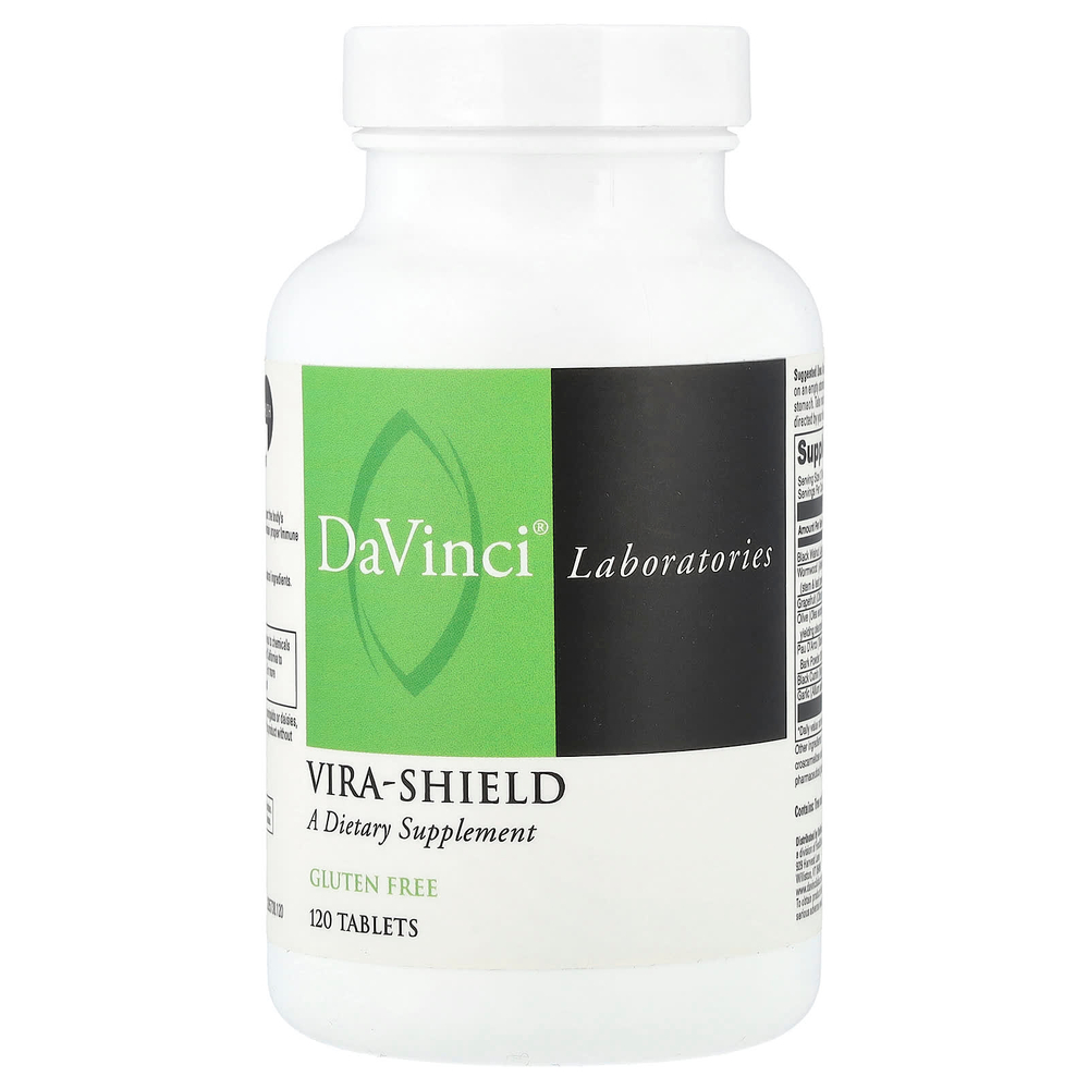 DaVinci Laboratories, Vira-Shield, 120 таблеток