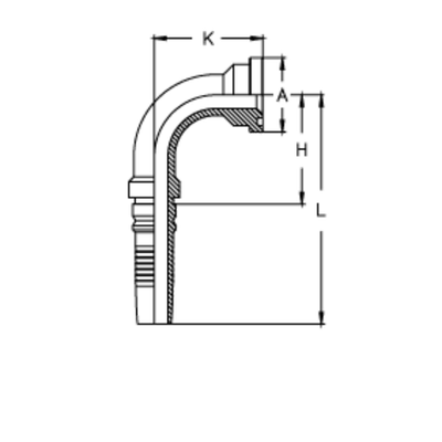 Фитинг DN 50 SFL 2 71.4 (90) Interlock