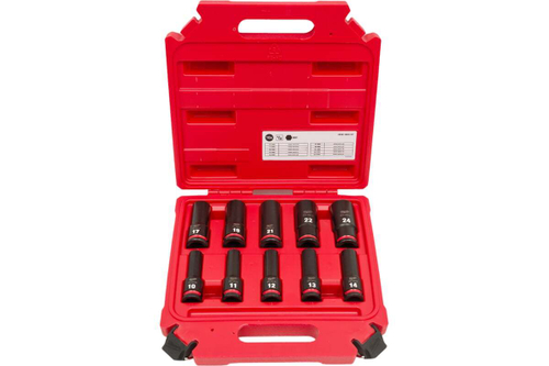 Набор головок Milwaukee ShW удлиненных 1/2" 10 шт