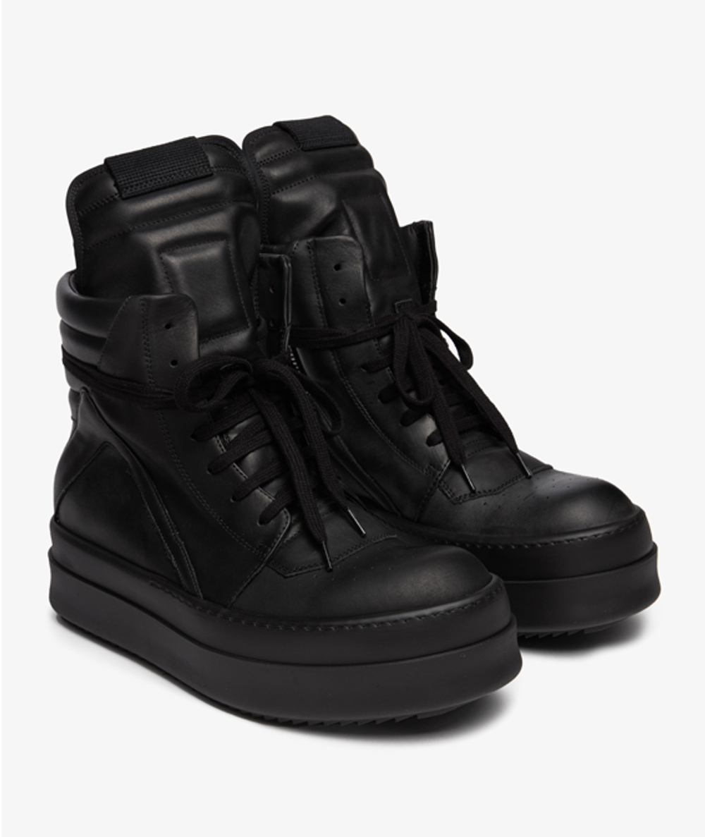 Rick Owens | Leather Mega Bumper Geobasket