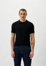 Поло муж. трикотаж KARL LAGERFELD 655081 черный