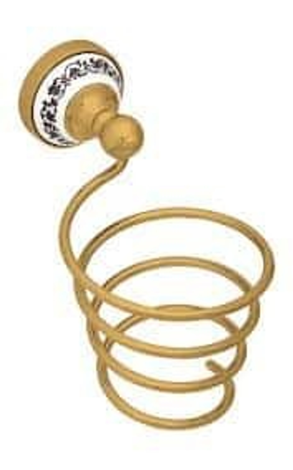 "GOLD BOGEMA" Держатель для фена FX-78519G (к/к 8)