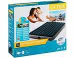 Двуспальный надувной матрас Intex Single-High Airbed (Queen), 152х203х25 см, со встроенным насосом от батареек