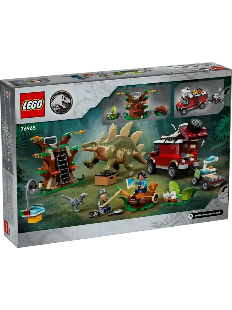 Конструктор 76965 Jurassic World Обнаружение стегозавра