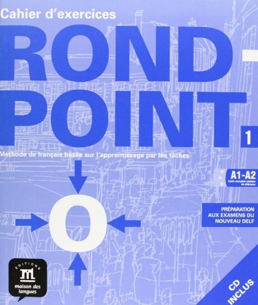 Rond-point 1 Cahier d&#39;exercices +D