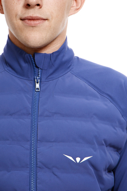 ЛОНГСЛИВ С ПУХОВОЙ ВСТАВКОЙ МУЖСКОЙ | DEEP COBALT