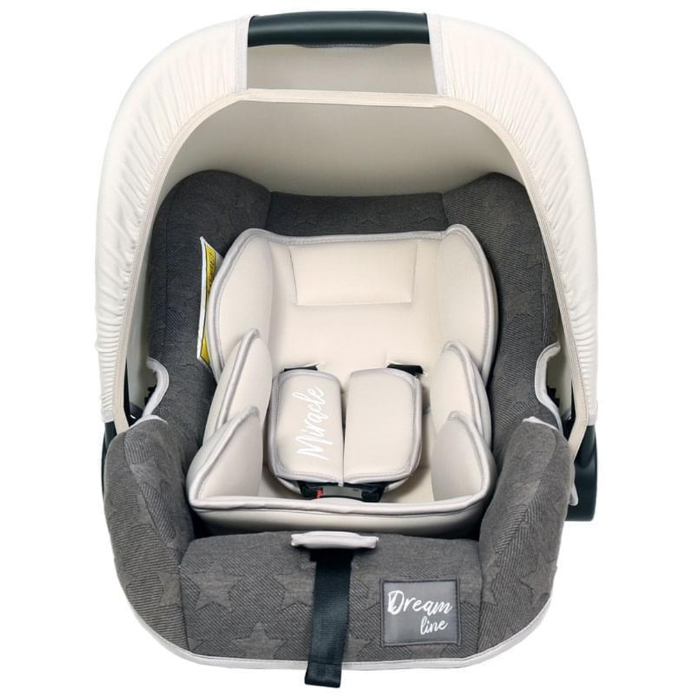 Автокресло Rant "Miracle" Dream Line (Grey) группа 0+  (0-13 кг)