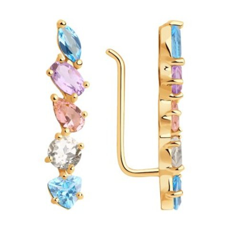 Серьги из золота