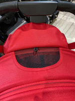 Коляска прогулочная Babalo 2023 Красный черная рама