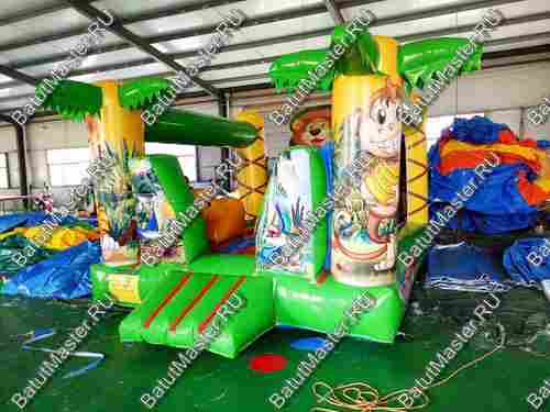 Коммерческий надувной батут "Львёнок" 4*4*3 м