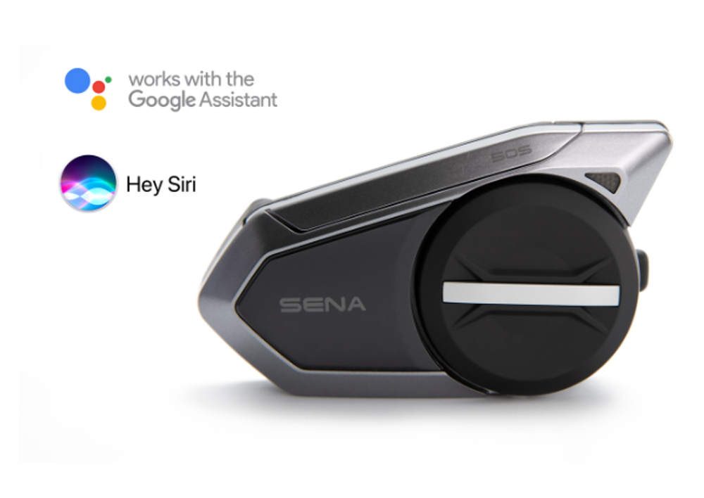 Мотогарнитура Sena 50S с Mesh 2.0 и Bluetooth 5.0 интеркомом Dual