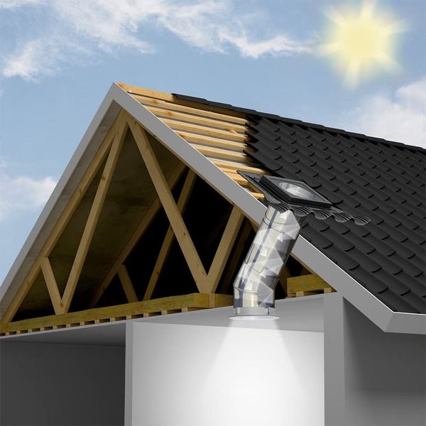 Световой туннель в интерьере