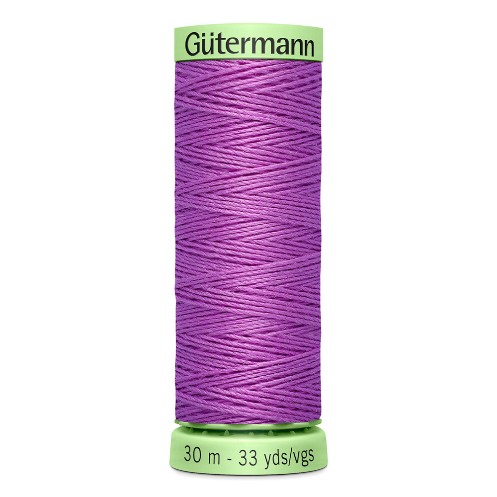 Нить Top Stitch 30/30 м для декоративной отстрочки, Gutermann, 291 лилово-сиреневый