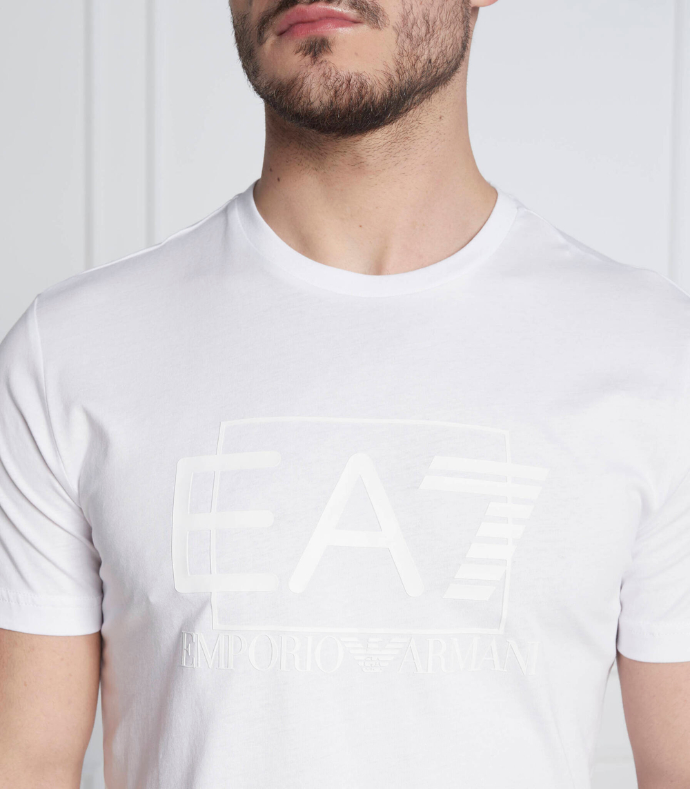 футболка EA7 - белый(3RPT81 PJM9Z)