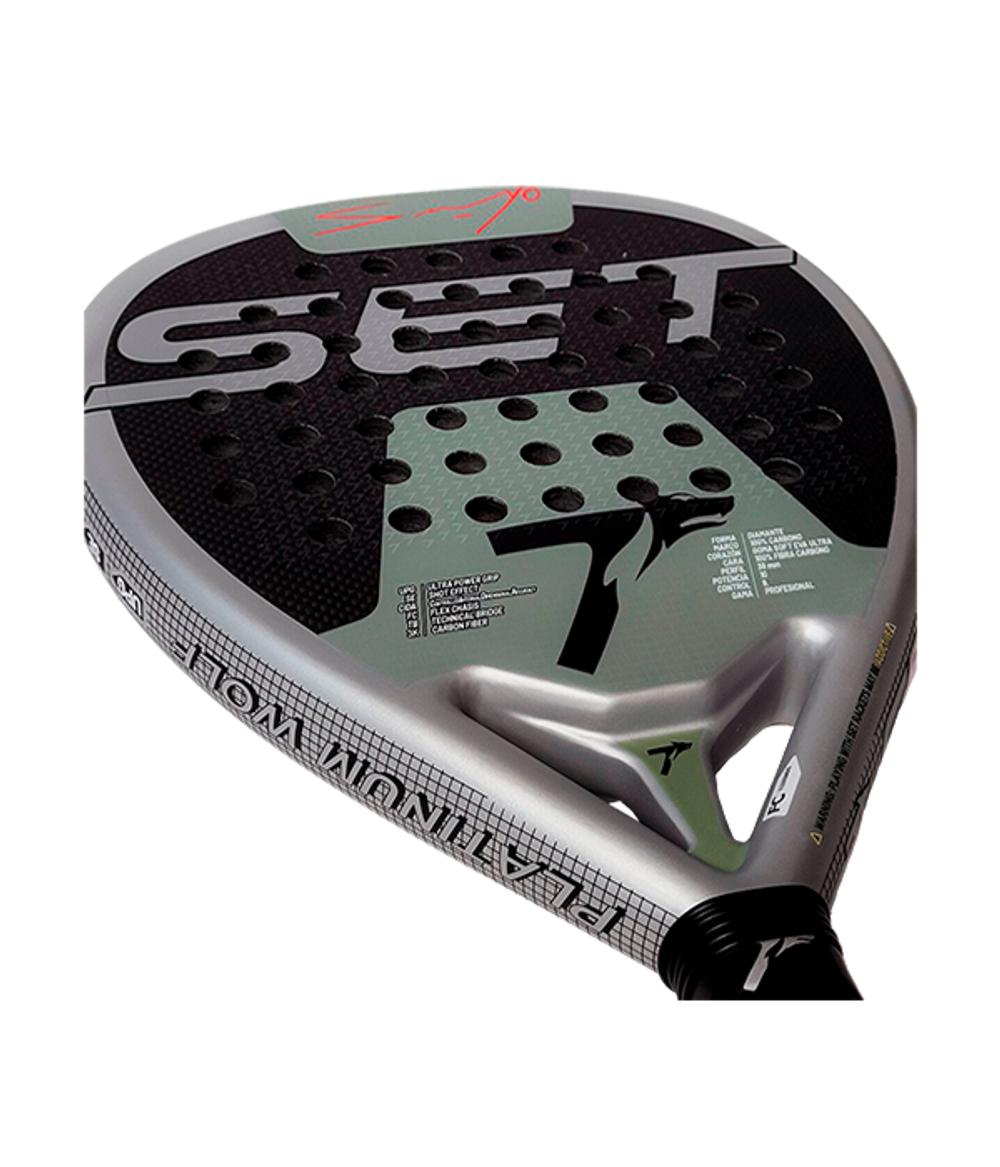 Ракетка Platinum Wolf Control 2025 — точность и стабильность Sanyo Gutiérrez SET