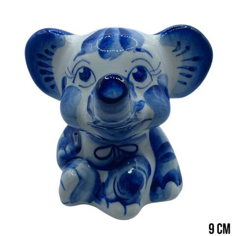 Фигурка Слоник Ксюша гжель