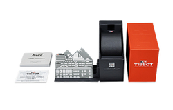 TISSOT Meishi Collection Quartz Movement Men"s Watches Watch 38mm Black Dial Stainless Steel Case