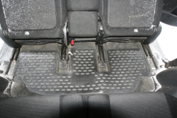 Коврики Standard, 3D в салон TOYOTA Wish, 2003-2009, передний привод, П.Р., 5 шт. (полиуретан, чёрные) Element.CARTYT00005