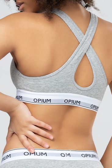 Топ-бра B-18 Серый