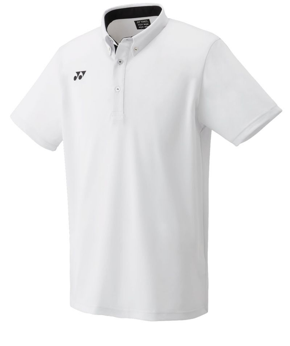 Теннисное поло Yonex Men's Polo Shirt - White