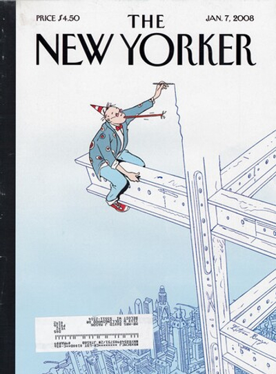 Журнал The New Yorker 07-01-2008, обложка