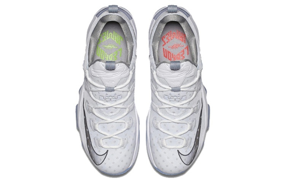 Кроссовки Nike Lebron 13 Low Metallic Silver