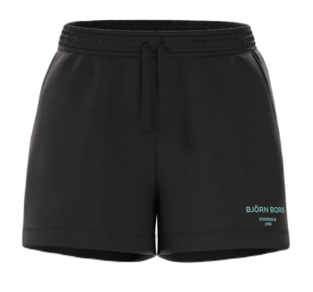 Женские теннисные шорты Bj_rn Borg Essential Shorts - black beauty
