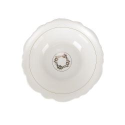 Салатник "White chic" d=14,5см v=300мл (фарфор) (min 6) (транспортная упаковка)
